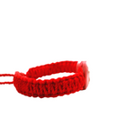 Our Lady of Guadalupe Cross Red Bracelet