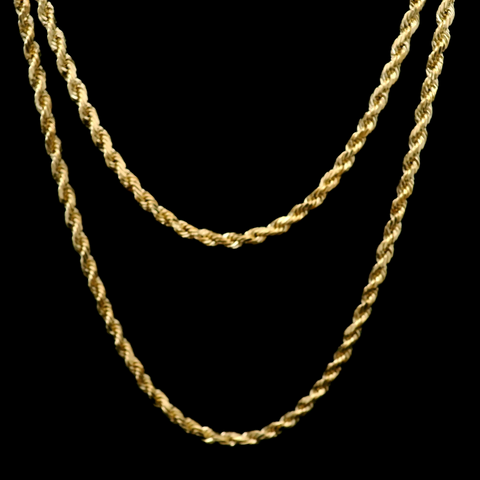 24" Rope Chain (10K Gold)