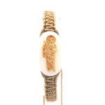 St Jude Tan Reversible Bracelet