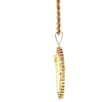 St Jude Pendant with Necklace (24K Gold Filled)