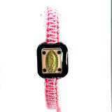 Our Lady of Guadalupe Pink Bracelet