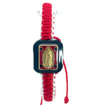 Our Lady of Guadalupe Red White Bracelet