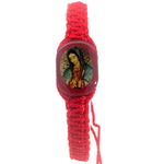 Our Lady of Guadalupe Red Reversible Bracelet