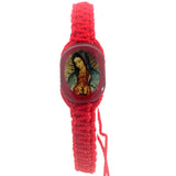 Our Lady of Guadalupe Red Reversible Bracelet