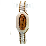 Our Lady of Guadalupe White Gold Reversible Bracelet