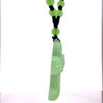 Jade Cross Green Necklace