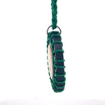 St Jude Green Plated Reversible Necklace