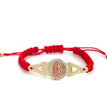 Our Lady of Guadalupe Red Plated Bracelet