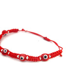 Evil Eye Protection Red Bracelet (Sterling Silver 925)