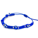 Evil Eye Protection Blue Bracelet (Sterling Silver 925)