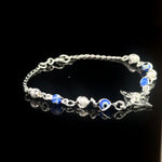 Witch Knot Evil Eye Bracelet (Sterling Silver 925)