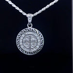 St Benedict Necklace (Sterling Silver .925)