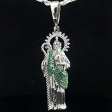 St Jude Necklace (Sterling Silver .925)