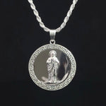 St Jude Necklace (Sterling Silver .925)
