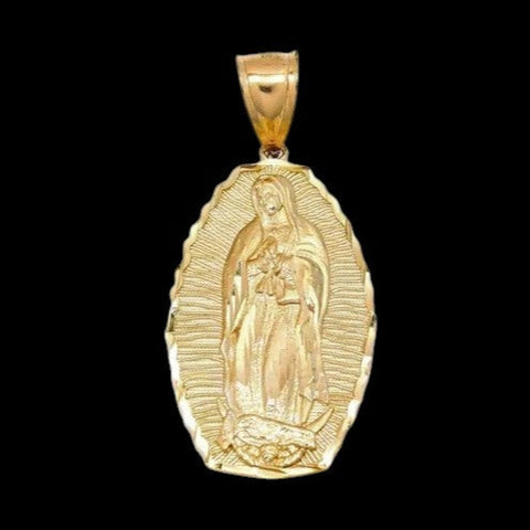 Our Lady of Guadalupe Pendant (14K Gold)