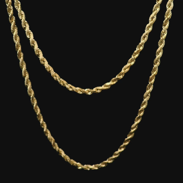 24" Rope Chain (10K Gold)