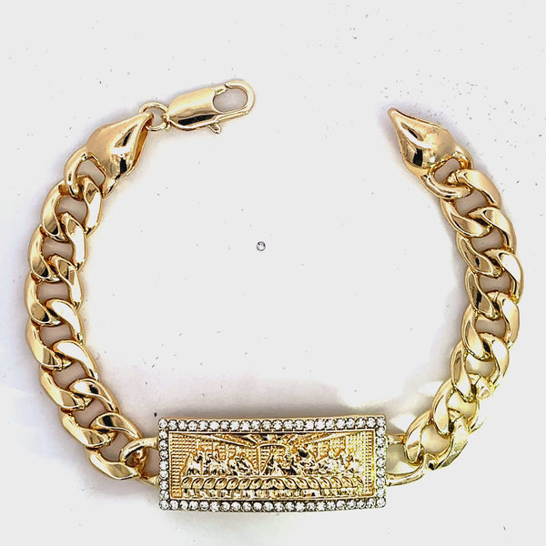 Last Supper Bracelet (24K Gold Filled)