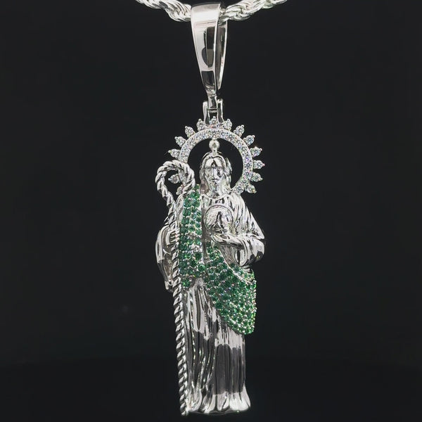 St Jude Necklace (Sterling Silver .925)
