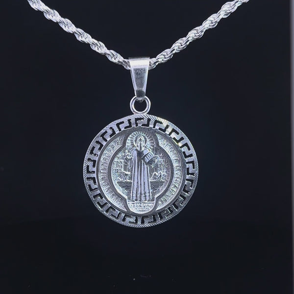 St Benedict Necklace (Sterling Silver .925)