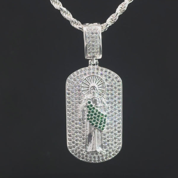 St Jude Necklace (Sterling Silver .925)