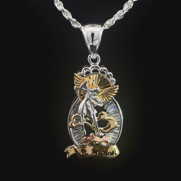 St. Michael Necklace (Sterling Silver 925)