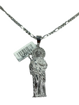St Jude Pendant with Necklace (925 Sterling Silver)
