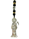 Santa Muerte Rosary Necklace - Handmade