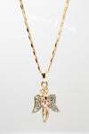 Angel Wings Pendant with Necklace (24K Gold Filled)