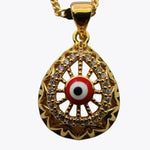 Evil Eye Pendant (24K Gold Filled)