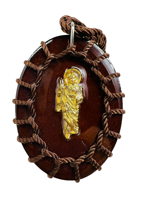 St Jude Reversible Oval Scapular