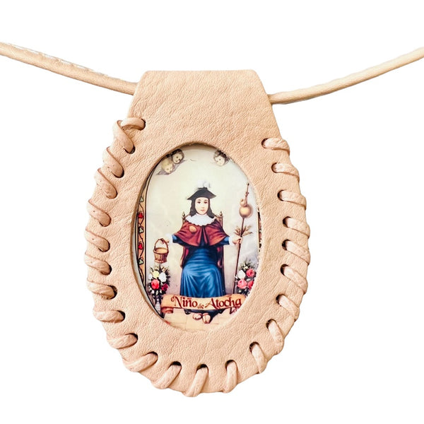 Holy Child of Atocha Scapular Necklace