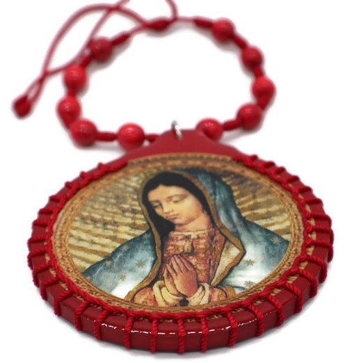 Our Lady of Guadalupe Scapular - For Hanging at Home & Auto