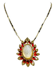 Our Lady of Guadalupe Necklace & Brouche (24K Gold Filled)