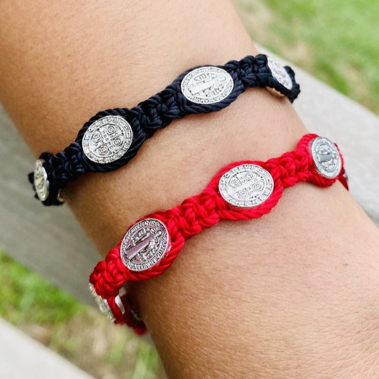 St Benedict Knotted Rope Hand Made – Rosarios Y Mas