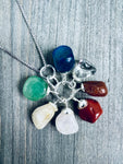 7 Chakras Pendant with Necklace