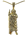St Jude Pendant with Necklace (24K Gold Filled)