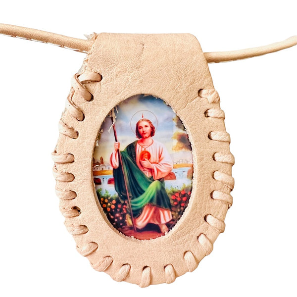 St Jude Scapular Necklace