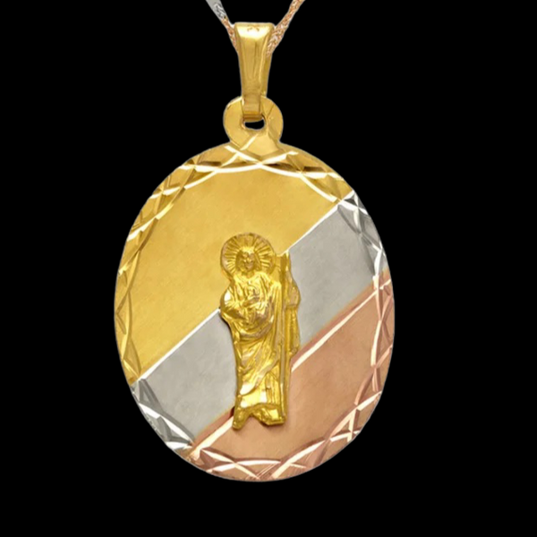 14K Gold St Jude (Pendant)