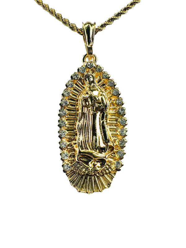 Our Lady of Guadalupe Necklace (24K Gold Filled)