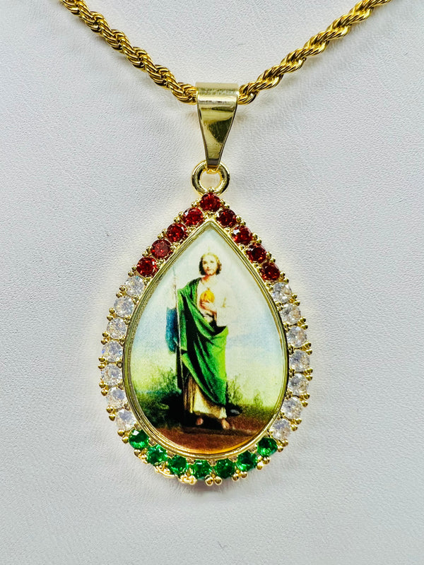 St Jude Necklace (24K Gold Filled)