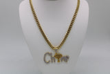Champ Pendant with 28" Necklace (14K Gold Filled)