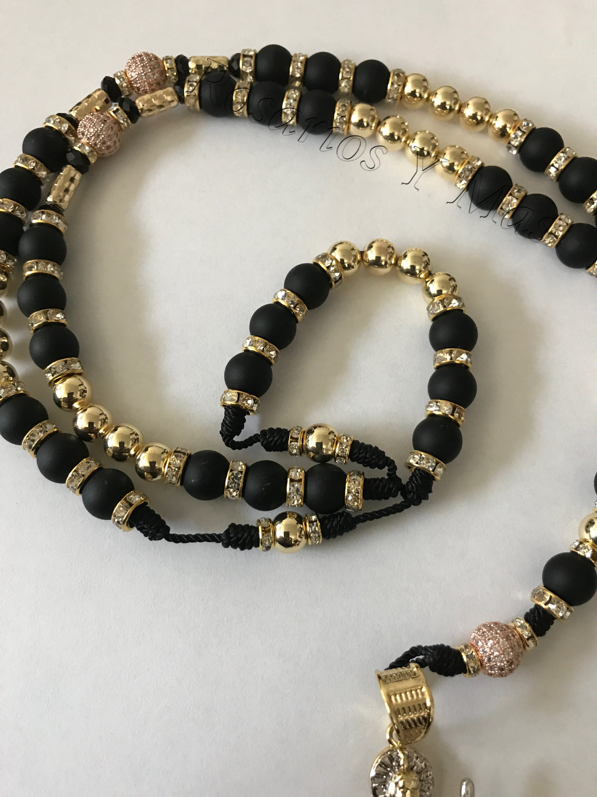 14K St Jude Gold Filled Rosary Necklace - Rosario de San Judas de 14K ...