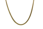 14K Gold Cuban Necklace - Real Solid Gold
