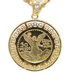 Small Centenario Necklace (24K Gold Filled)