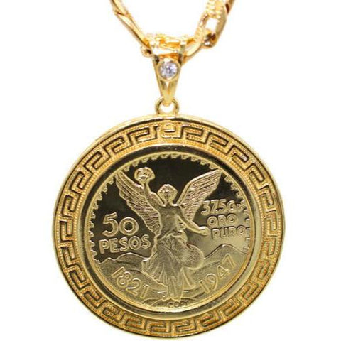Centenario with Necklace (24K Gold Filled)