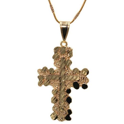 Cross Necklace (24K Gold Filled)