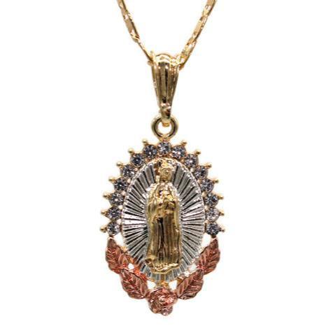 Our Lady of Guadalupe Necklace (24K Gold Filled)