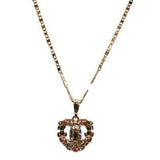 Our Lady of Guadalupe Heart Necklace (24K Gold Filled)