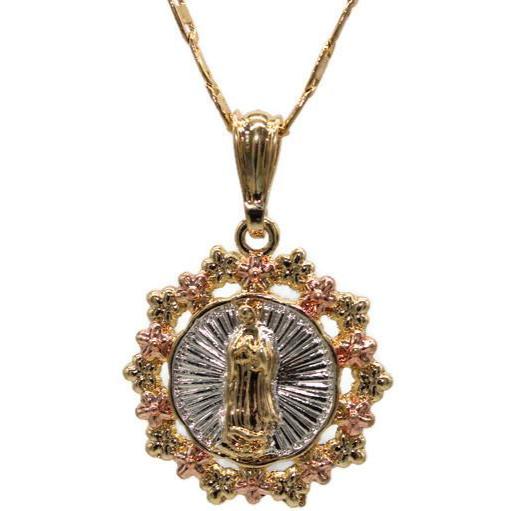 Our Lady of Guadalupe Necklace (24K Gold Filled)