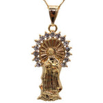 Our Lady of Guadalupe Virgin Mary Necklace (24K Gold Filled)